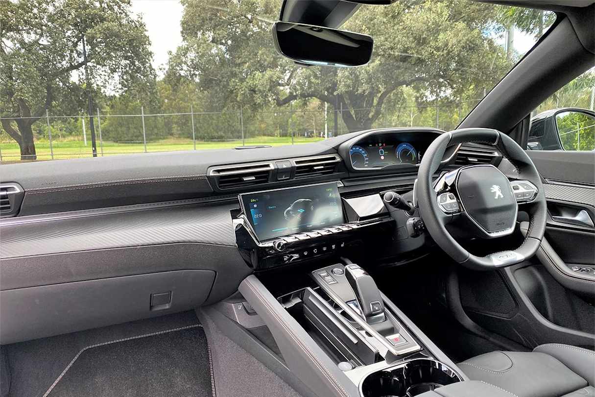 The 508 GT Fastback Plug-In Hybrid is a superb car to drive thanks to great steering, plus a comfortable, composed ride and good handling. (Image: Richard Berry)